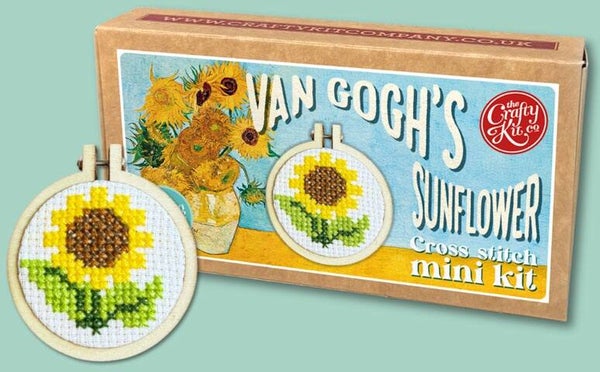 Borduurpakket - Matchbox - Van Gogh's Sunflower