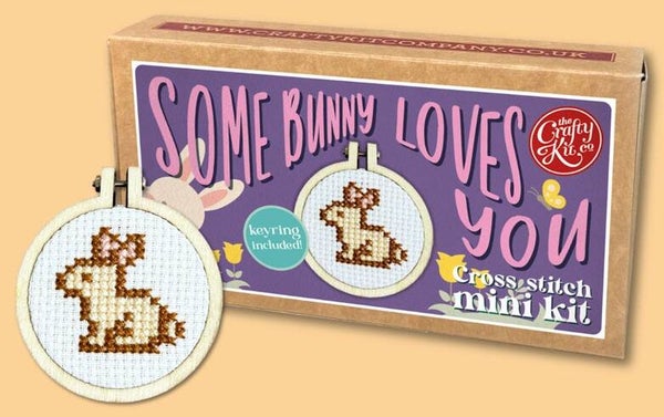 Borduurpakket - Matchbox - Some Bunny Loves You