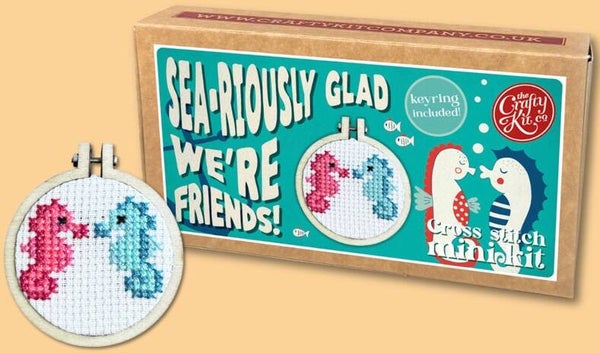 Borduurpakket - Matchbox - Sea-riously Glad We're Friends!