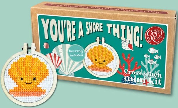 Borduurpakket - Bookmark - You're a Shore Thing