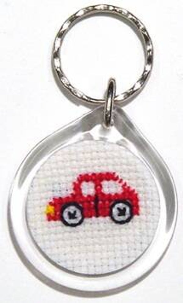 Plexiglas Sleutelhanger - Rond