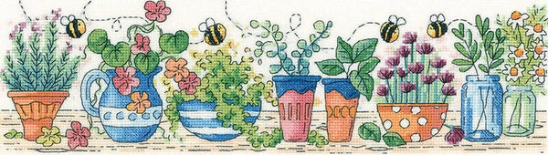Borduurpakket - Herb Garden