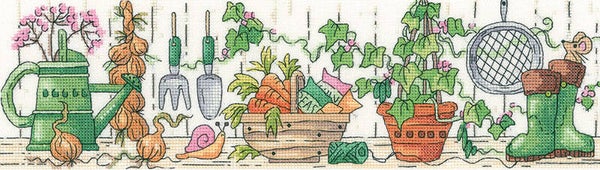 Borduurpakket - Potting Shed