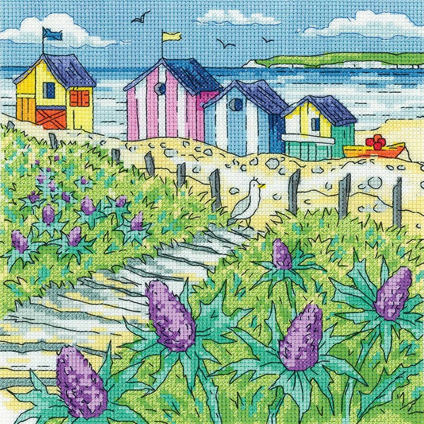 Borduurpakket - Sea Holly Shore