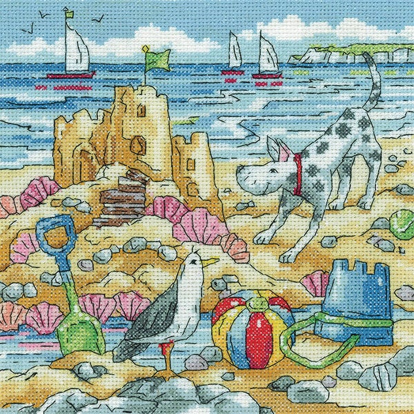 Borduurpakket - Sandcastle
