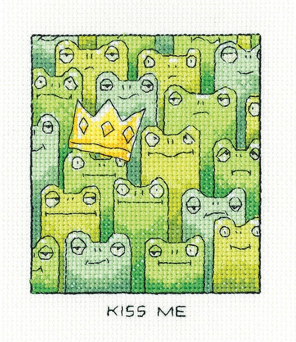 Borduurpakket - Kiss Me