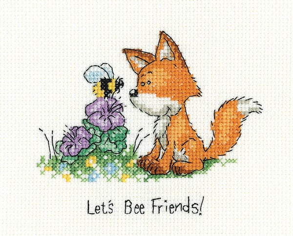 Borduurpakket - Let's Bee Friends