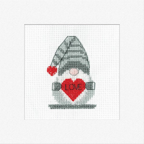 Borduurpakket - Gonk - Love Card