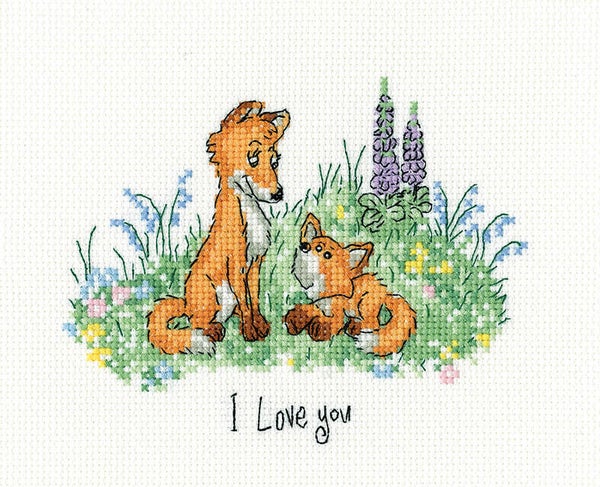 Borduurpakket - I Love You