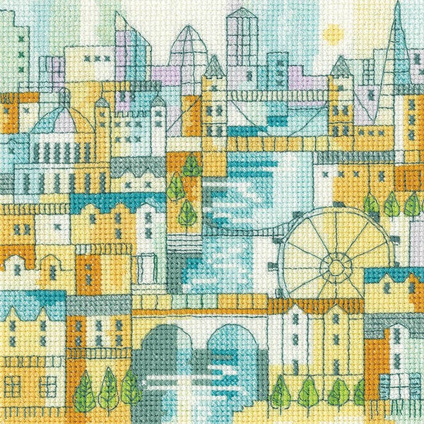 Borduurpakket - Impressions of London