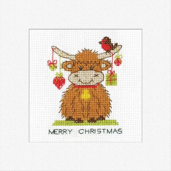Borduurpakket - Highland Card - Heart