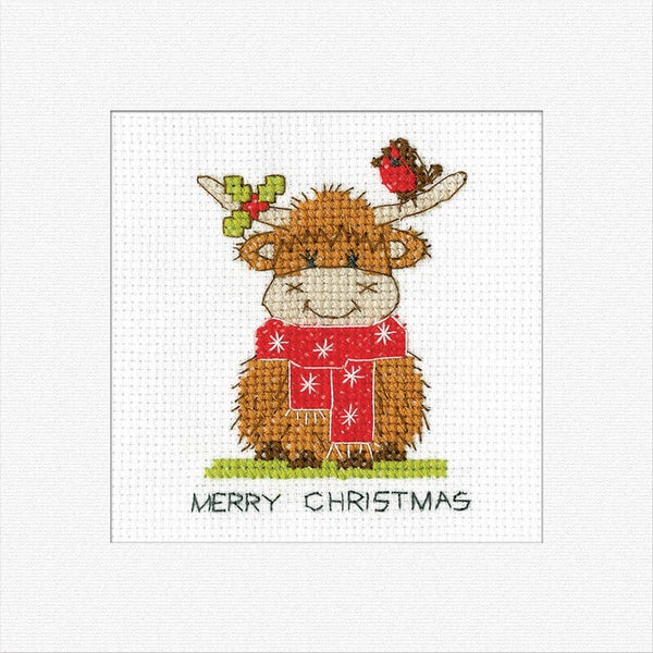 Borduurpakket - Highland Card - Scarf