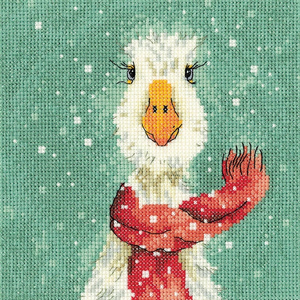 Borduurpakket - Christmas Scarf