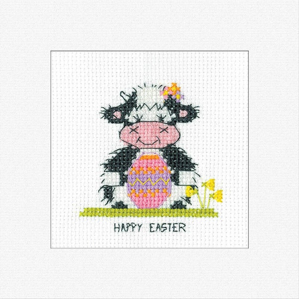 Borduurpakket - Milkshake Card - Easter