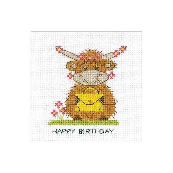Borduurpakket - Highland Card - Handbag
