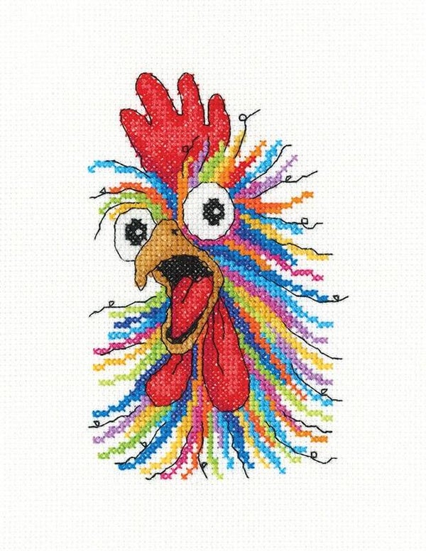 Borduurpakket - What's Up Cock?