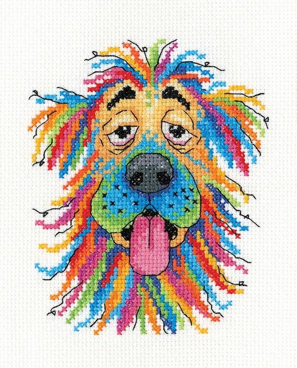 Borduurpakket - Dog Tired