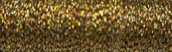 Very Fine Braid #4 - Gold Holographic - 002l