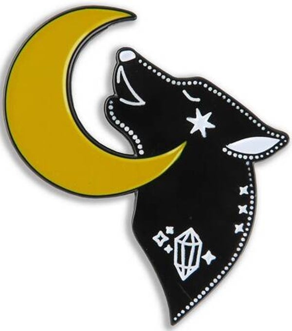 Needle Minder - Wolf & Moon