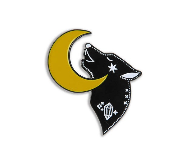Needle Minder - Wolf & Moon