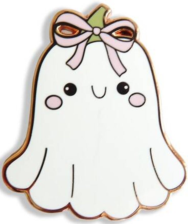 Needle Minder - Boo, the Ghost with the Pink Bow
