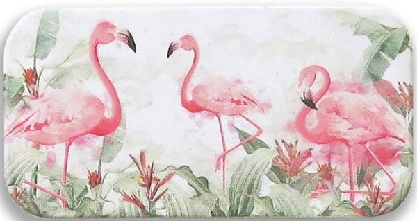 Metallic Box - Flamingos