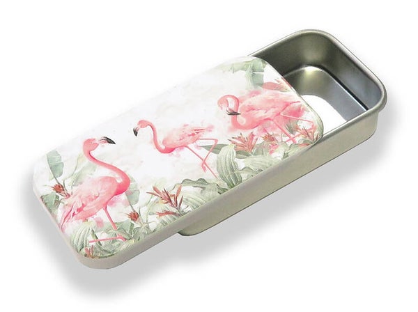 Metallic Box - Flamingos