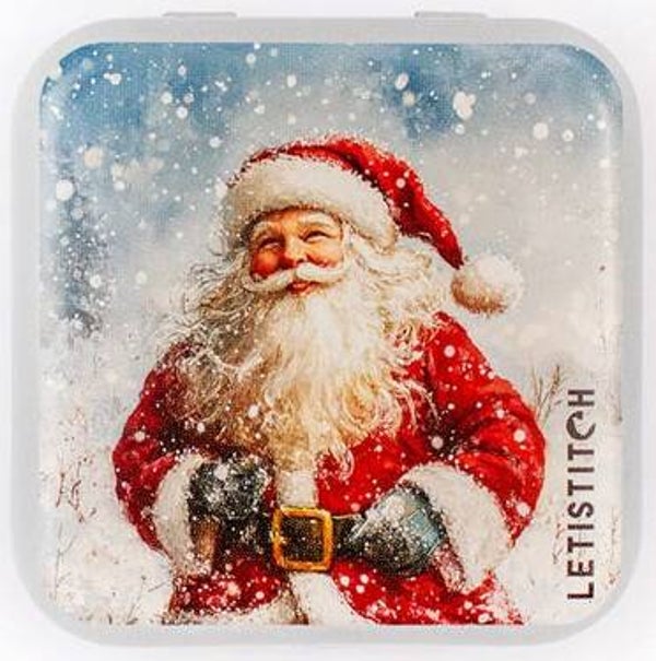 Metallic Box - Santa