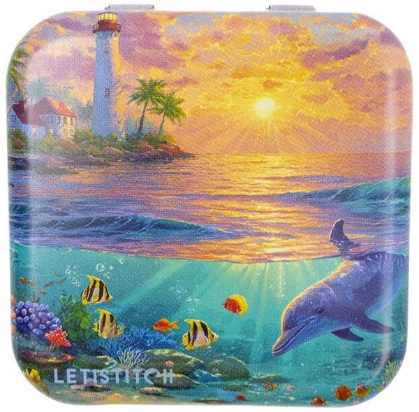 Metallic Box - Dolphin Paradise