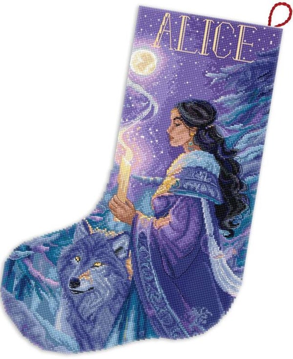 Borduurpakket - Arctic Enchantress Stocking