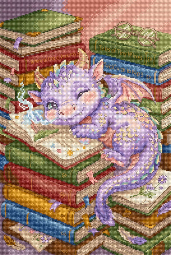 Borduurpakket - Dragon Tales
