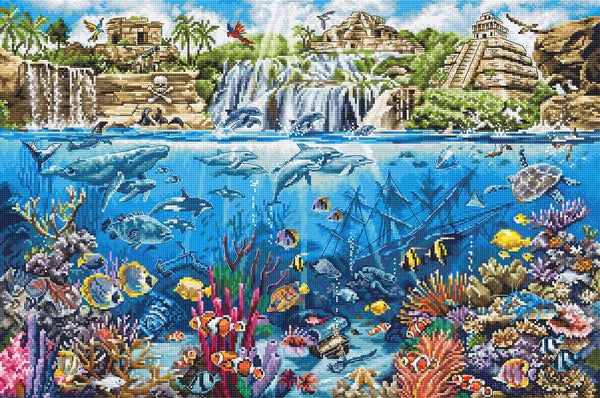 Borduurpakket - Pirate Island