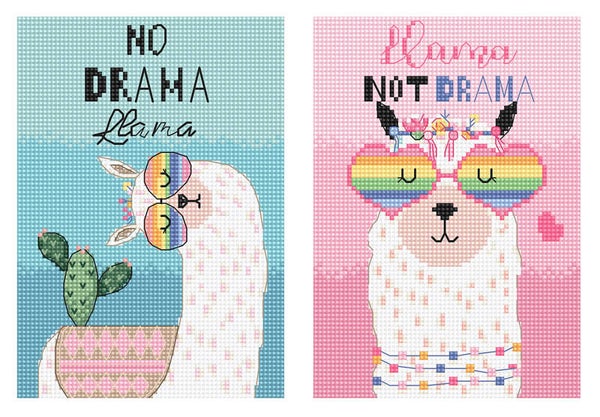 Borduurpakket - No Drama Llama