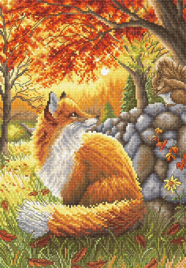 Borduurpakket - A Friend for Little Fox