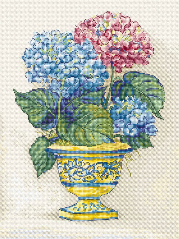 Borduurpakket - Hydrangea Blooms
