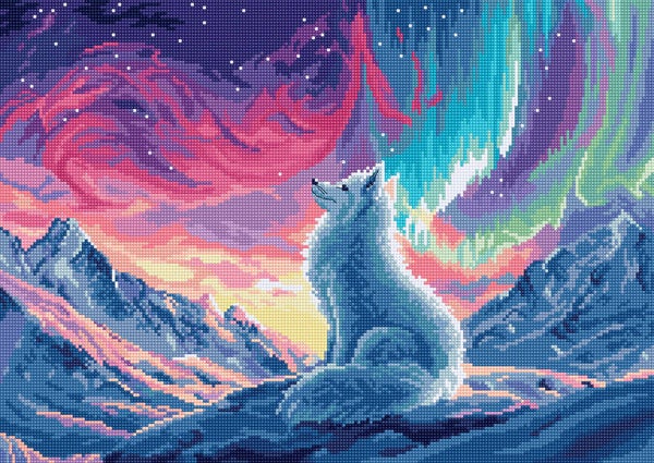 Borduurpakket - Aurora Guardian