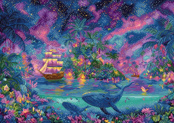 Borduurpakket - Celestial Isles