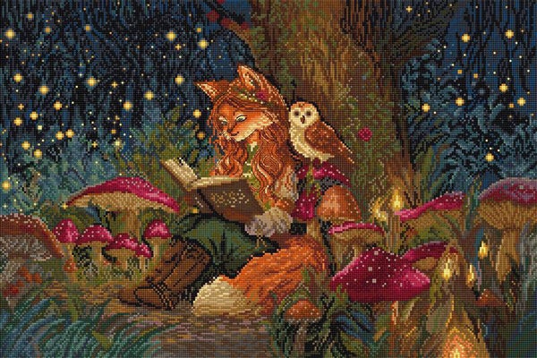 Borduurpakket - Enchanted Grove