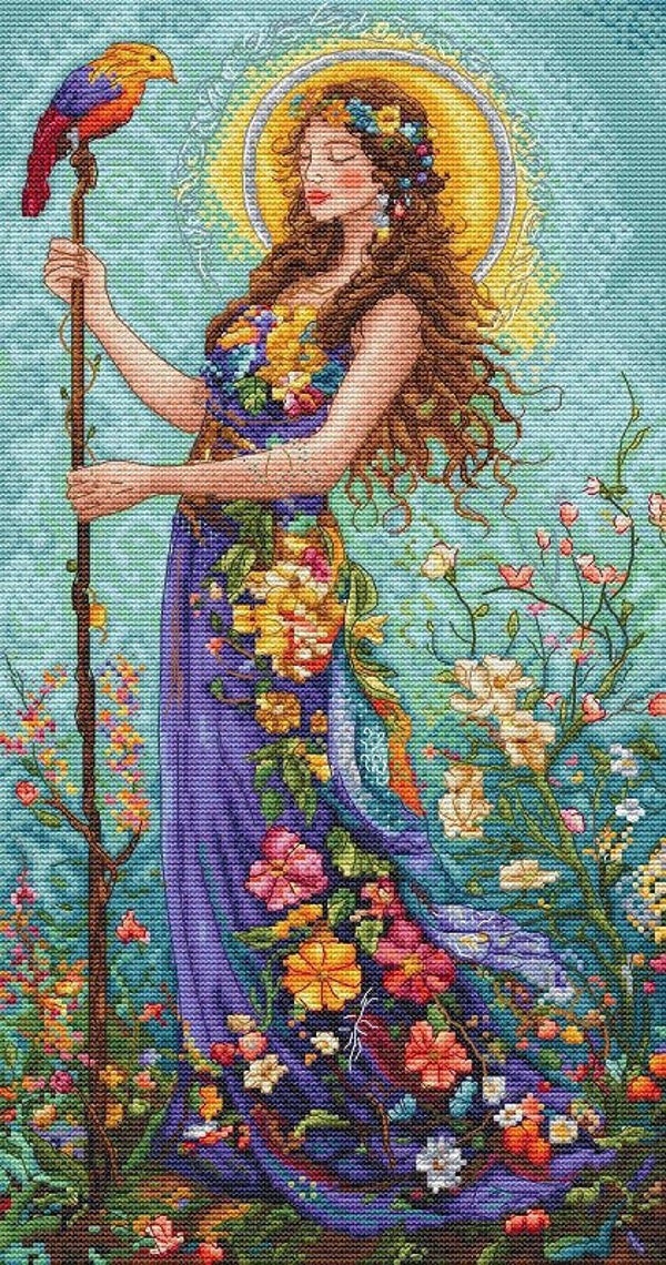 Borduurpakket - Goddess of the Summer