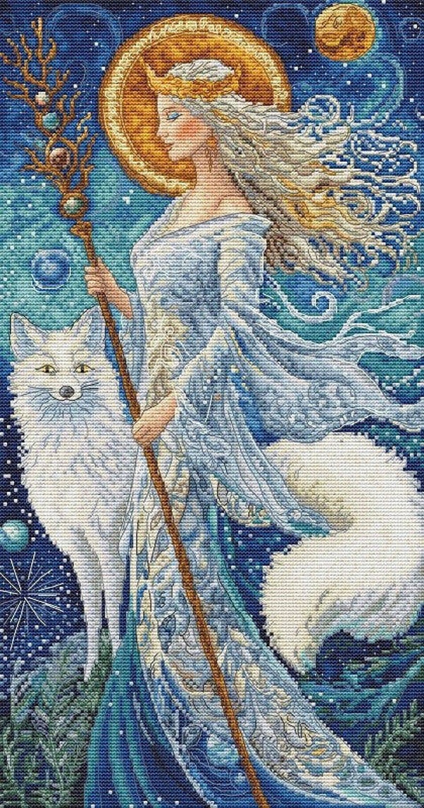 Borduurpakket - Goddess of the Winter