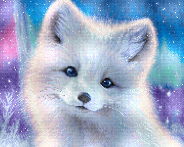 Borduurpakket - Arctic Foxy