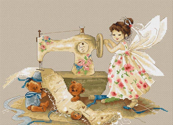 Borduurpakket - Needlework Fairy