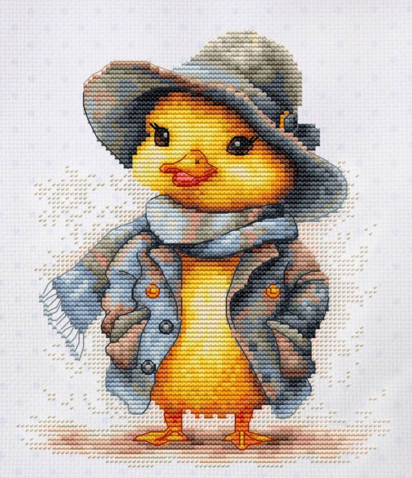 Borduurpakket - The Detective Duck