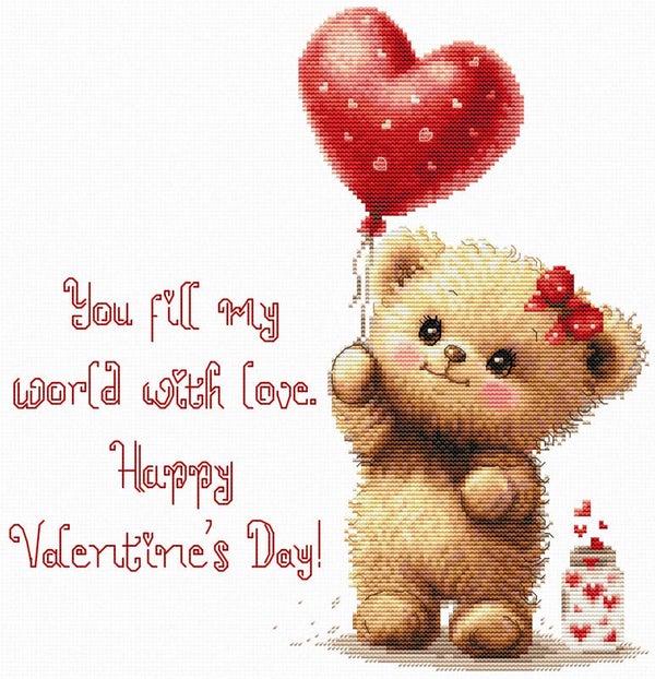 Borduurpakket - My Heart