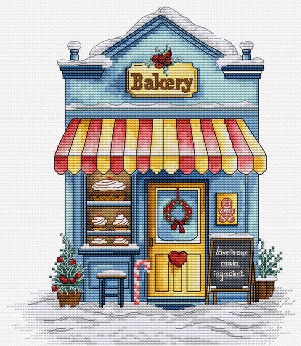 Borduurpakket - Bakery