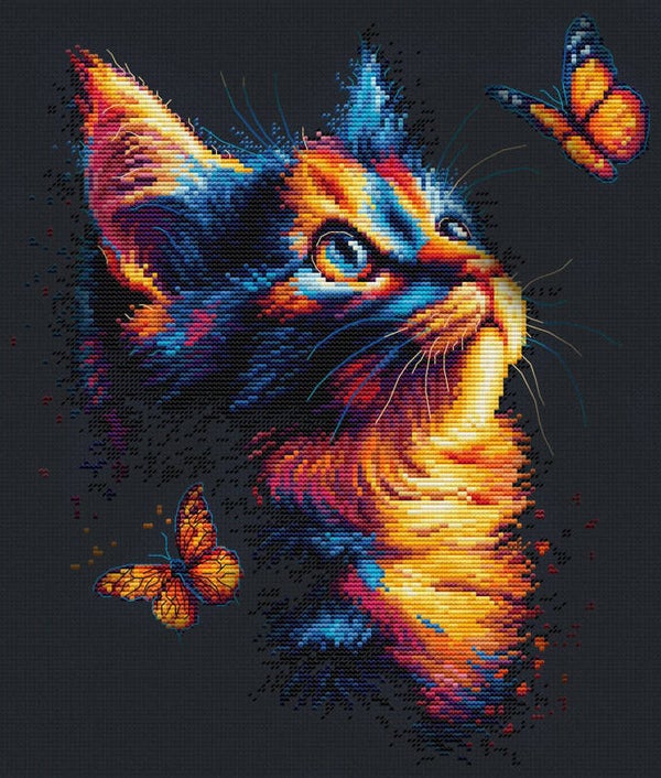 Borduurpakket - The Charm of Butterflies