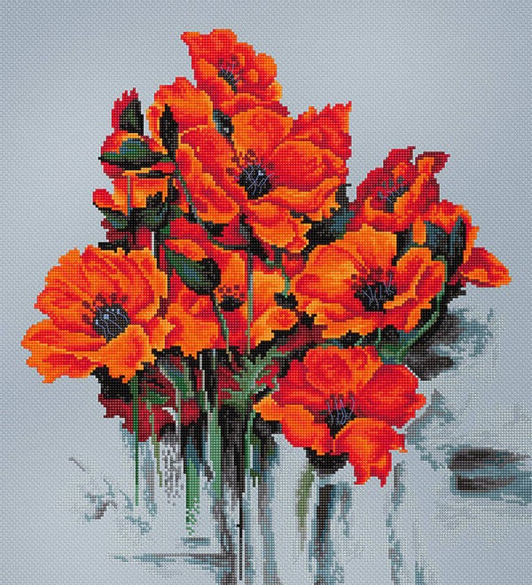 Borduurpakket - The Poppies