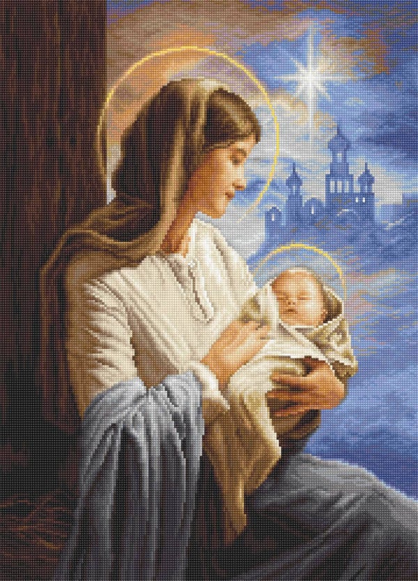 Borduurpakket - Saint Mary and the Child