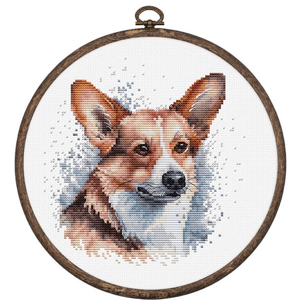 Borduurpakket - Welsh Corgi