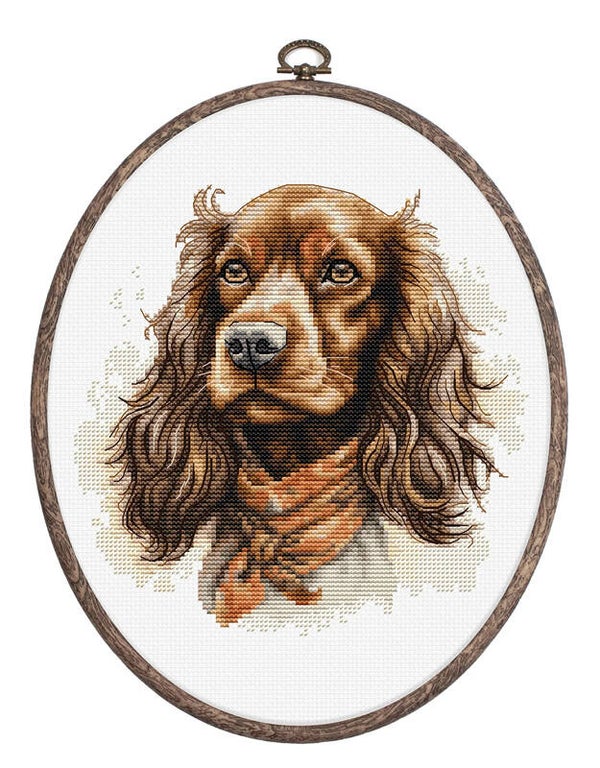 Borduurpakket - The Cocker Spaniel